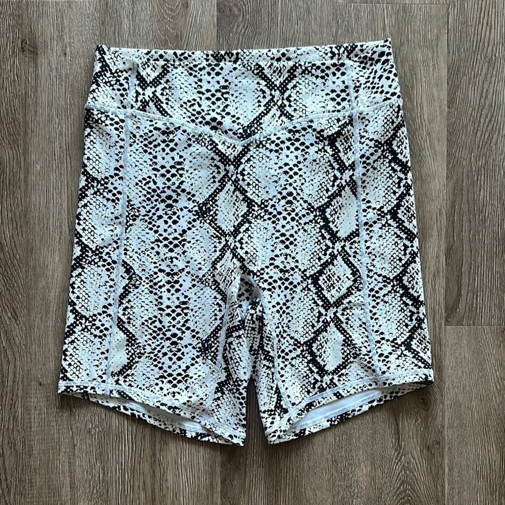 Balance Athletica Python Ascend Rider Bike Shorts Black & White‎ Size XL